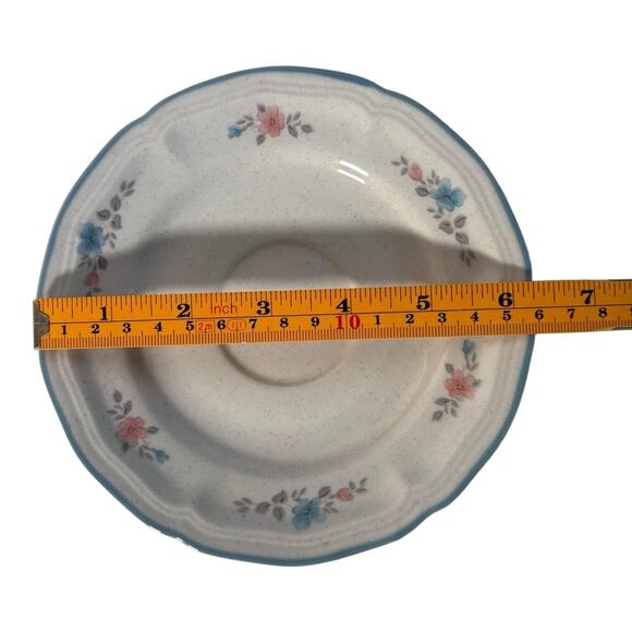 Country Classics by Action 1988 Goose Floral Cup & Saucer Set | Vintage Japan - Picture 6 of 14